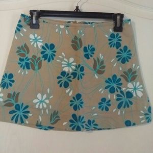 Dressy blouse with matching skort